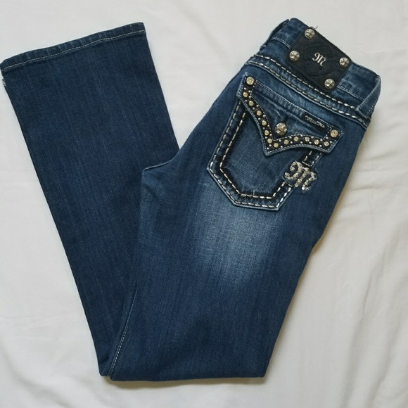 Miss Me Denim - Miss Me Embellished Easy Boot Jeans
